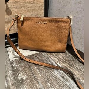 Michael Kors double zip crossbody